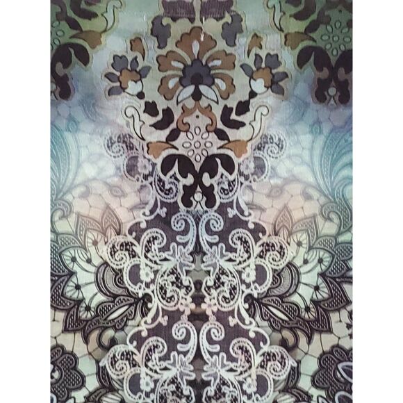 A Live and Let Live Women's Top Whimsigoth Fairy Celestial Paisley Sparkly L - Picture 11 of 13